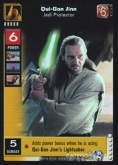 Qui-Gon Jinn, Jedi Protector [Foil]